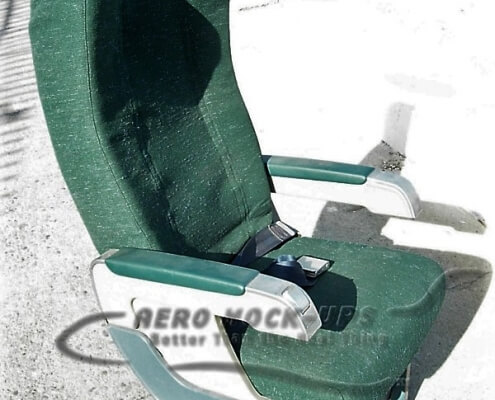 21-1-2 Recaro, single - Green - Aisle side a