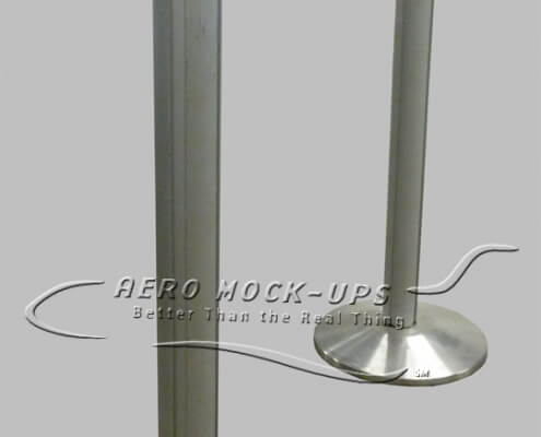 Stanchions w/Blue Ribbon