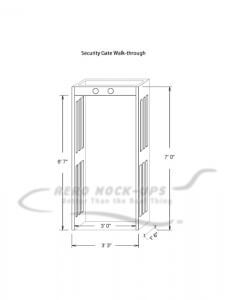 Security Gate drawing