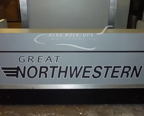 Ticket Counter - gray, Great Northwestern