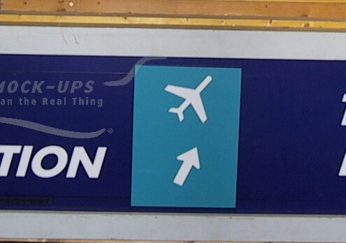 Sign - Shuttle Trans / Term 2 Baggage