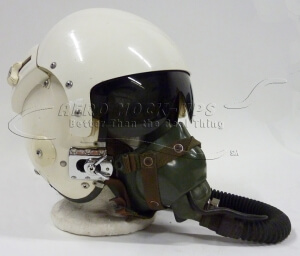 38-46 Helmet, Jet - White, 2 visor