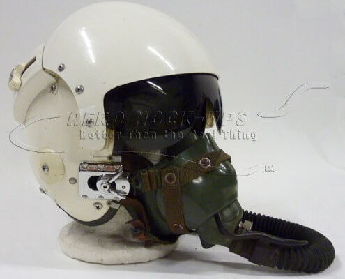 38-46 Helmet, Jet - White, 2 visor