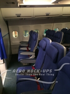 KLM coach seats - triples