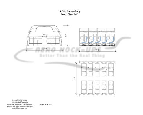 Kit 14' NB - 5x3-3 767 CC - Drawing