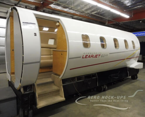 12-22 Lear 60 - Exterior - Port looking aft