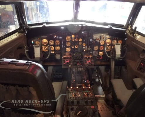 13-4 DC9 lit instrument panel