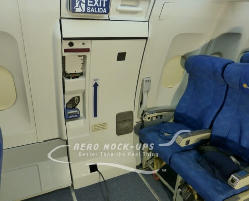 14-18 Door, A310 - L2 Overwing exit - Interior closed