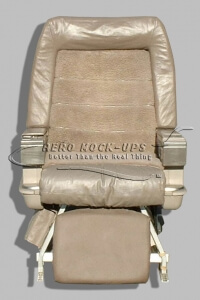 23-2-1C-1 AA - Single, front - Taupe leather