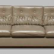 24-12 Sofa, Brown - Square armrest