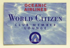 32-129 Sign - Oceanic Lounge
