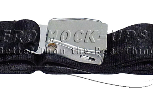 39-39 Seat belt, Pax - Tapered, Black