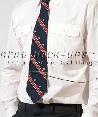 37-8 Blue and red striped tie