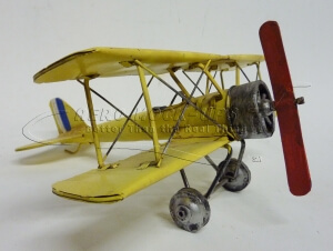 38-19 Model - Biplane, Yellow