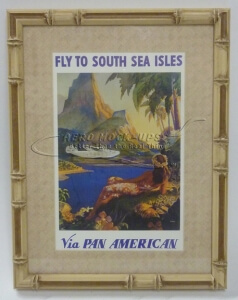 38-43 Print - Fly To South Sea Isles