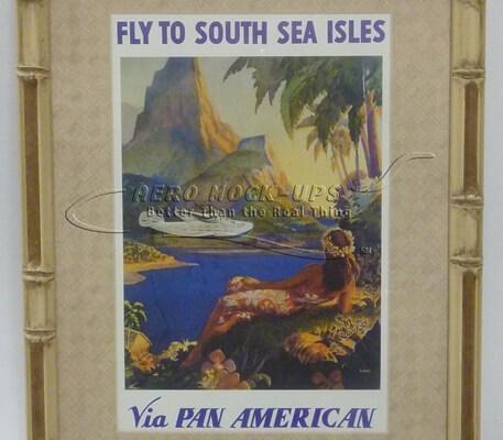 38-43 Print - Fly To South Sea Isles