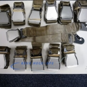 39-44 Seat belt, Pax - Tapered, Taupe