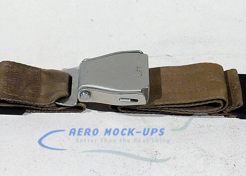 39-45 Seat belt, Pax - Tapered, Tan