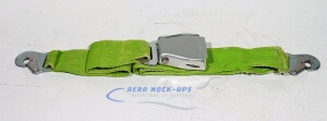 39-49 Seat belt, Pax - Tapered, Lime