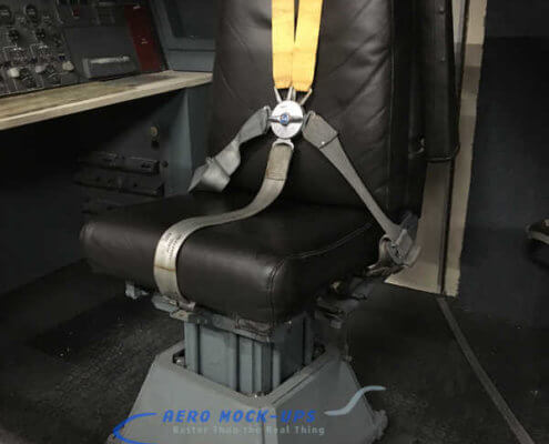 25-4 Observer seat - Yellow harness